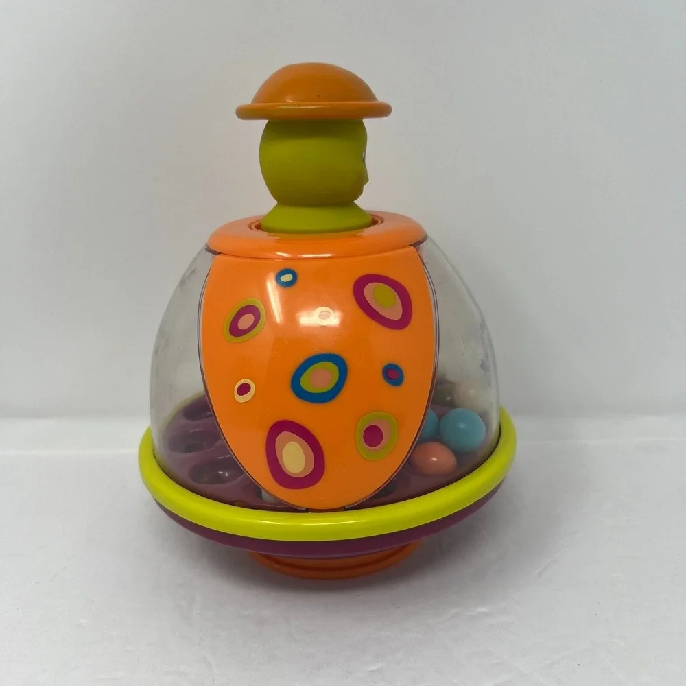 B-Toys Poppitoppy Balls Popper Spinning Tumble Development Toddler Toy